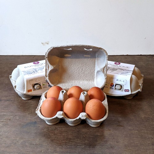 Organic Eggs (Half Dozen Large)